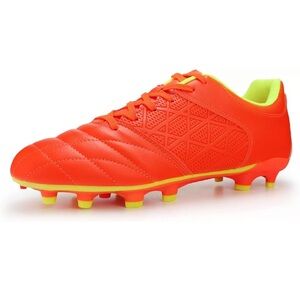 Hawkwell Men's Big Kids Athletic Outdoor Professional Firm Ground Soccer 10.5
